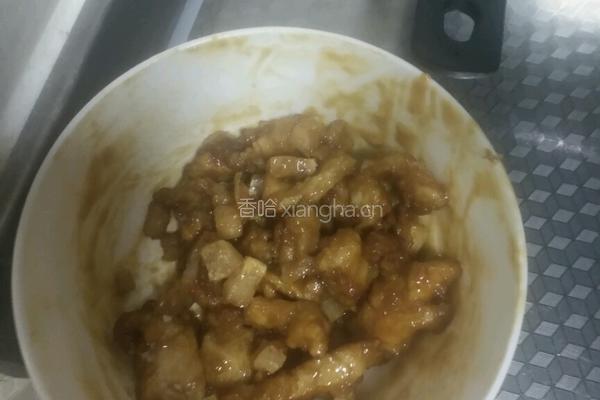 辣萝卜炒肉的做法图解4