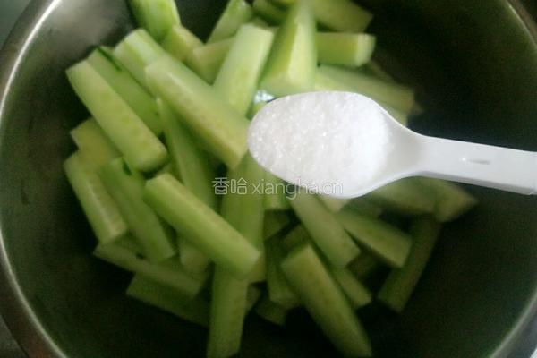 凉拌黄瓜的做法图解5