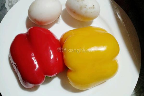 彩椒蛋饼的做法图解2