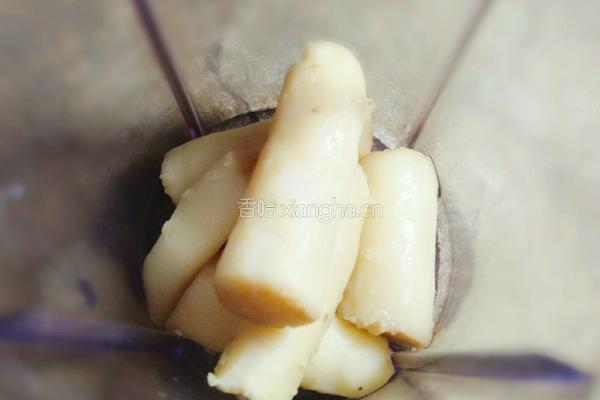 蝶豆花山药汁的做法图解5