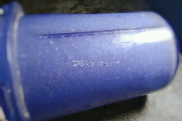蝶豆花山药汁的做法图解7