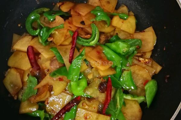 干锅土豆片的做法图解8