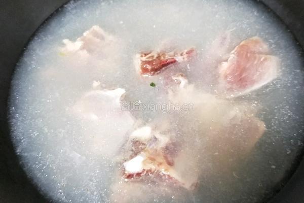芋头豆角炖排骨的做法图解6