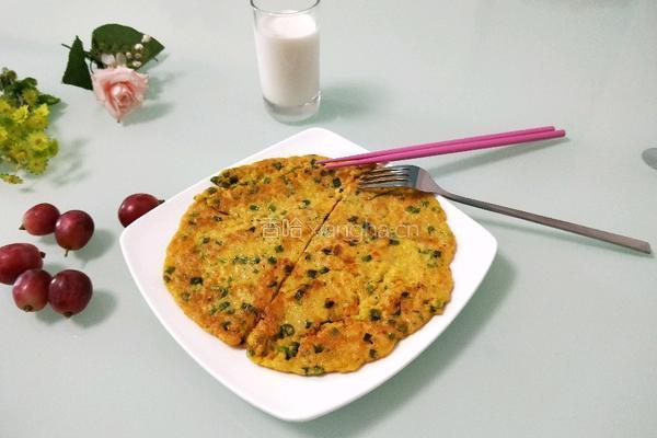 肉末煎饼的做法图解9