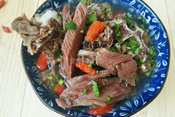 懒人羊肉汤的做法图解1