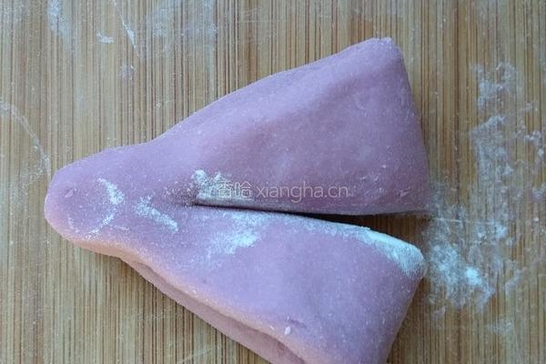 紫薯爱心馒头的做法图解24