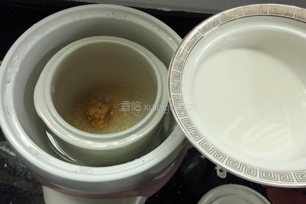 牛奶燕窝的做法图解6