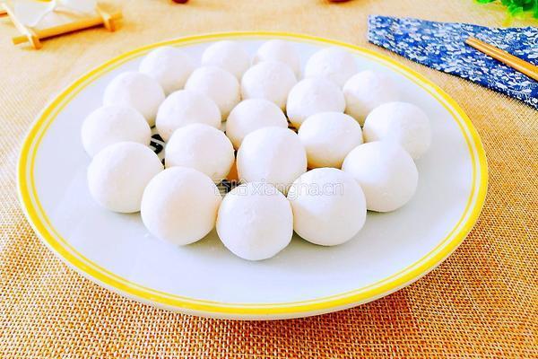 黑芝麻汤圆的做法图解11