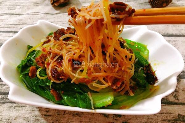 麻辣香菇酱凉拌粉丝的做法图解14
