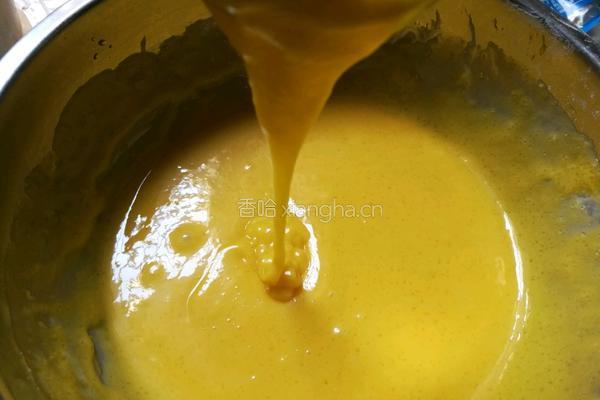 芝士爆浆古早蛋糕的做法图解7