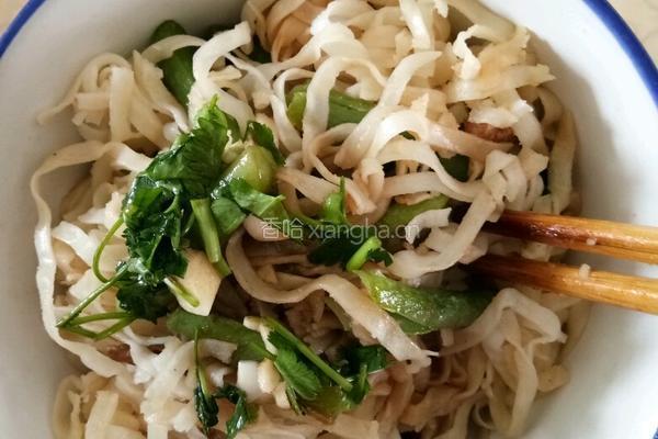 懒人肉丝豆角焖面的做法图解8