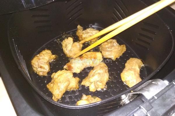 美味大拼盘 炸牛排与鸡翅根（空气炸锅）的做法图解4