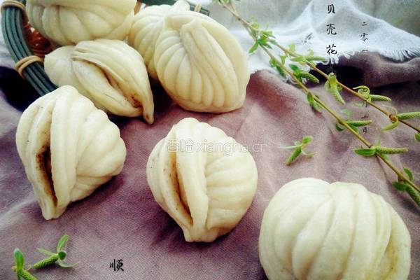 全麦椒盐贝壳花卷的做法图解19
