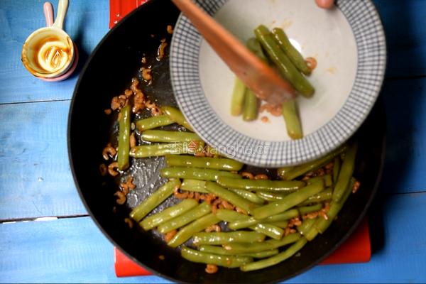 金钩四季豆的做法图解12
