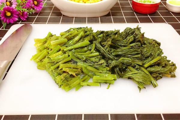 雪里蕻炖黄豆芽的做法图解5