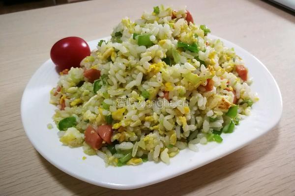 炒花饭的做法图解10