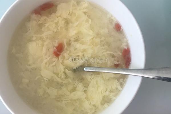 蛋花酒酿小圆子的做法图解4