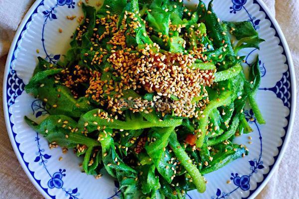 陈醋蒜蓉拌冰菜的做法图解10