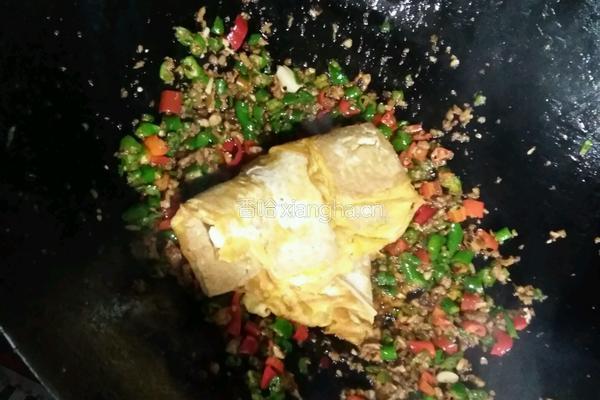 锅贴豆腐的做法图解8