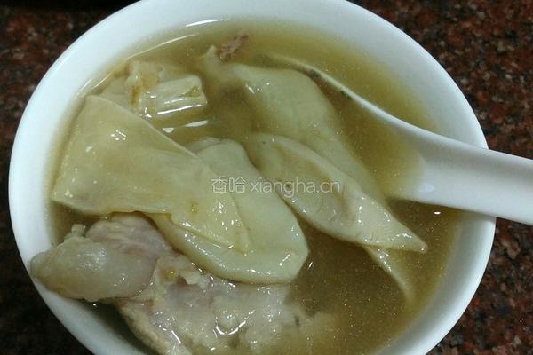 花胶洋参炖猪腱的做法图解6