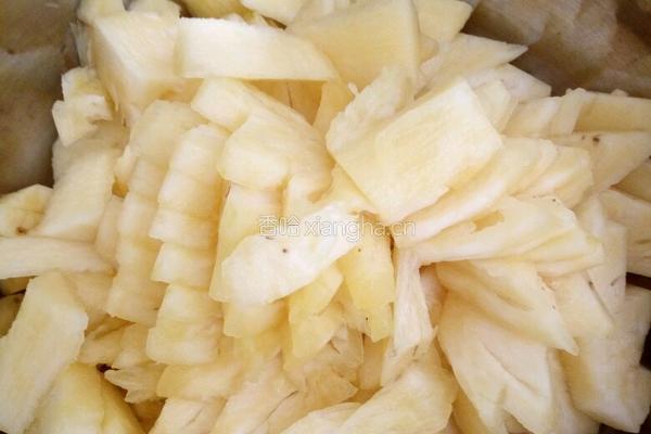 菠萝肉的做法图解1