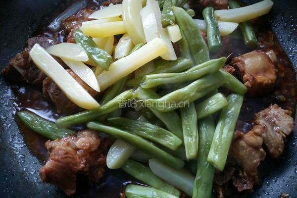 豆角土豆炖排骨的做法图解21