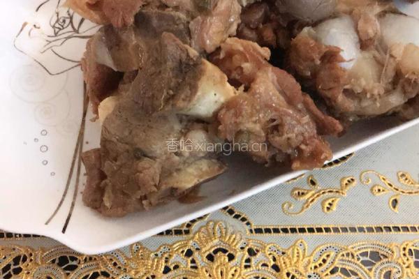 红烧猪大骨的做法图解8