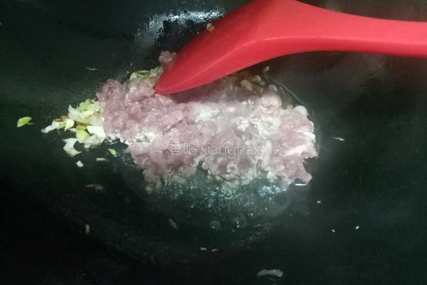 肉末榨菜香菇蒸豆腐的做法图解8