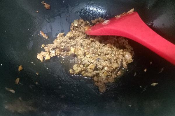 肉末榨菜香菇蒸豆腐的做法图解12