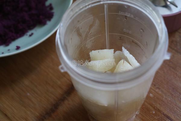 紫薯山药糕的做法图解5