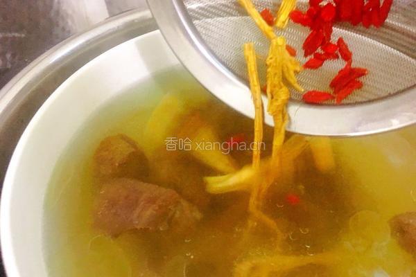 党参枸杞羊肉汤的做法图解4