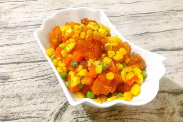 三色炒鸡柳的做法图解14