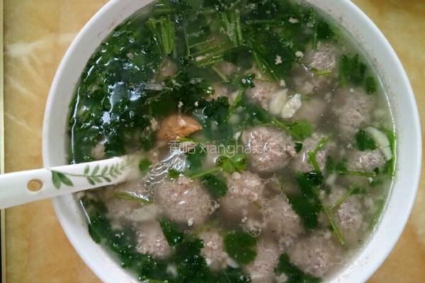 汆羊肉丸子的做法图解6