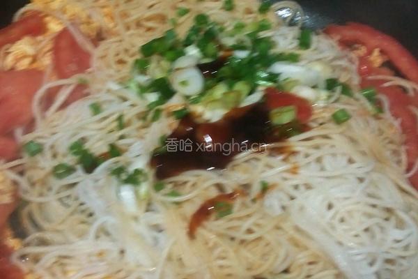 西红柿鸡蛋炒面的做法图解4