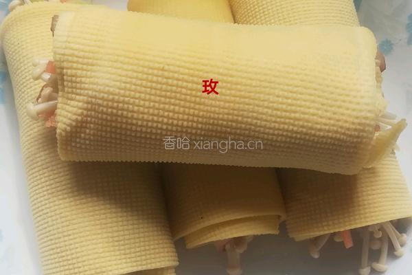 千张培根卷的做法图解10