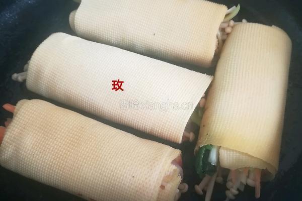 千张培根卷的做法图解11