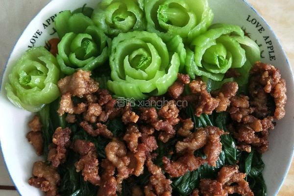 玫瑰版瘦肉的做法图解5