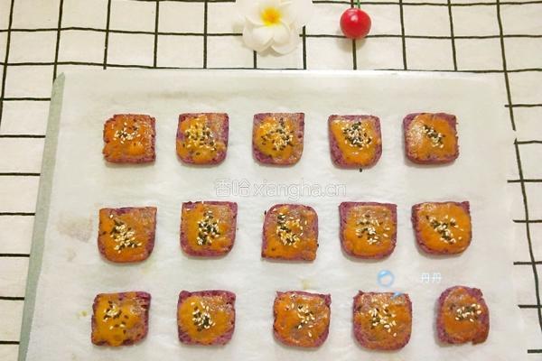 宝宝紫薯脆脆饼的做法图解8