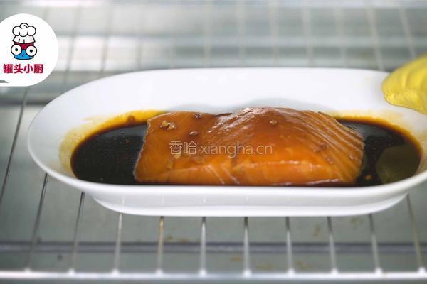 烤箱版红烧鱼盖饭的做法图解3