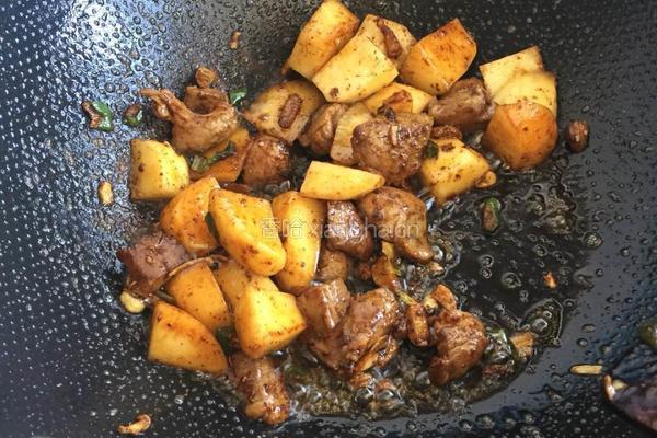 羊肉土豆汤可泡馍的做法图解5