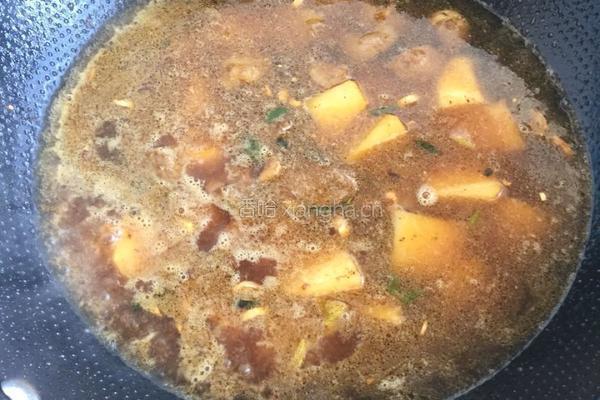 羊肉土豆汤可泡馍的做法图解6