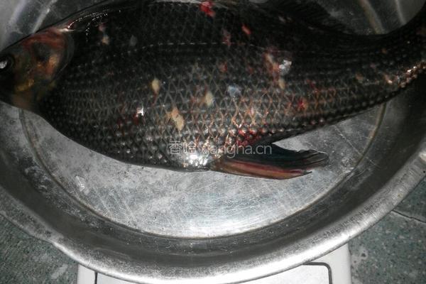 香烧垛椒孜然大鳊魚的做法图解1