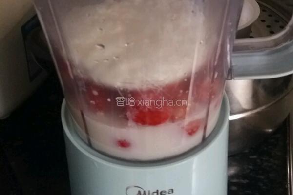 草莓芝士慕斯蛋糕（无淡奶油）的做法图解9