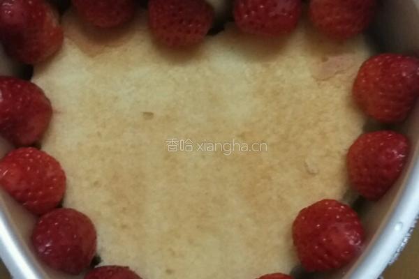 草莓芝士慕斯蛋糕（无淡奶油）的做法图解12