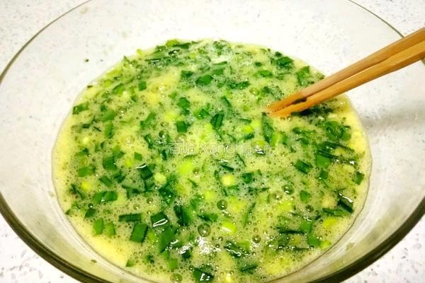 韭菜炒鸡蛋的做法图解4