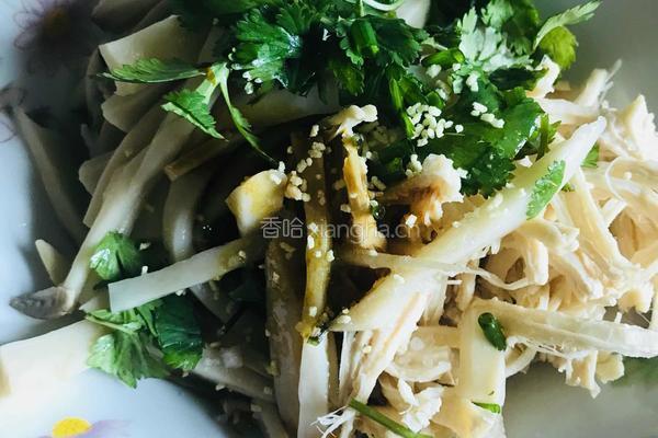 香拌手撕鸡胸肉杏鲍菇的做法图解7