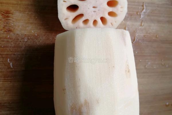 黑米酿莲藕的做法图解3