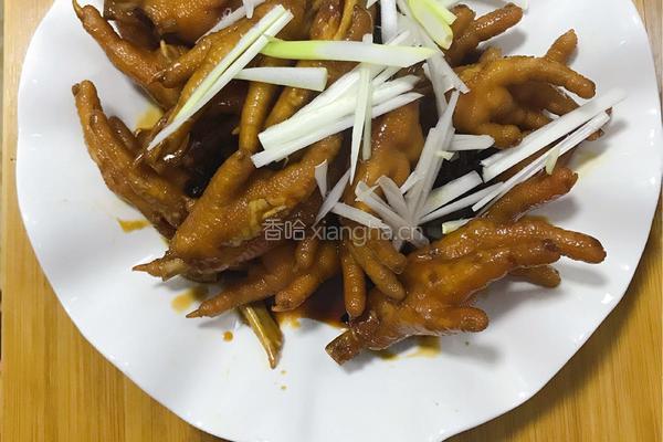 红糖卤鸡爪的做法图解4