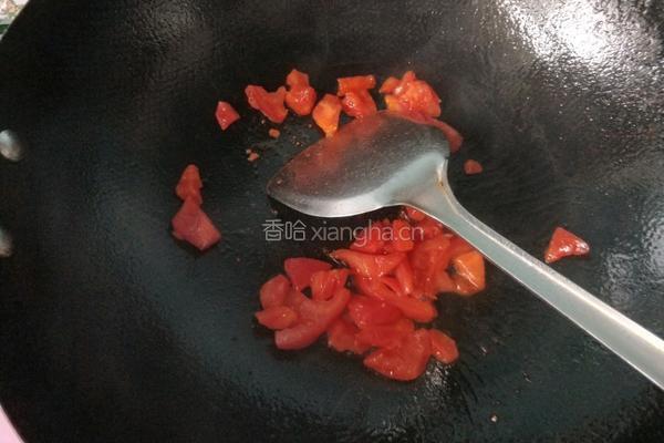 番茄肉丝煮年糕的做法图解6