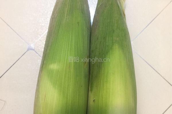蒸玉米糕的做法图解1